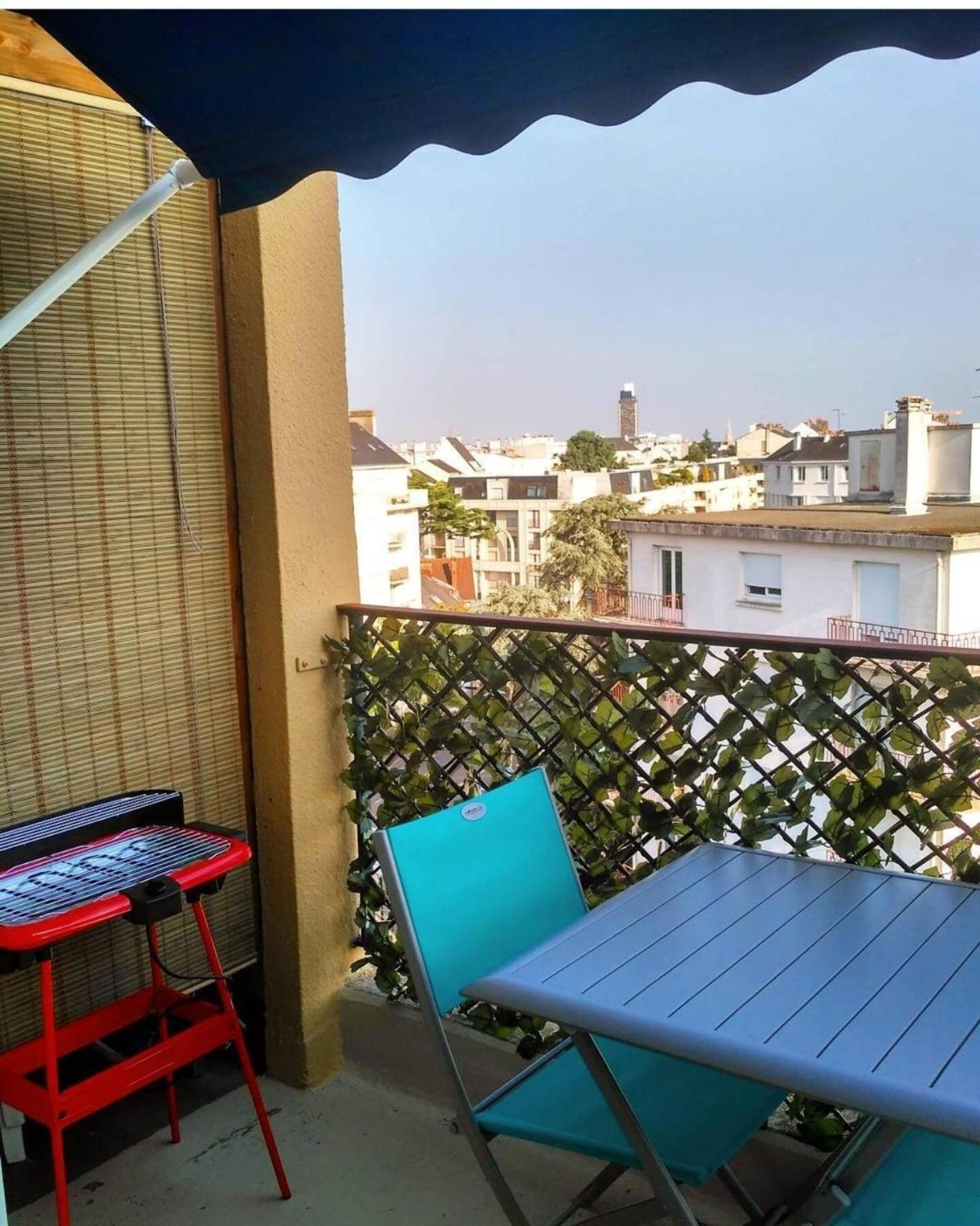 Charmant Appartement Lumineux - Dernier Etage Avec Balcon - Proche Centre-Ville Nantes Eksteriør bilde